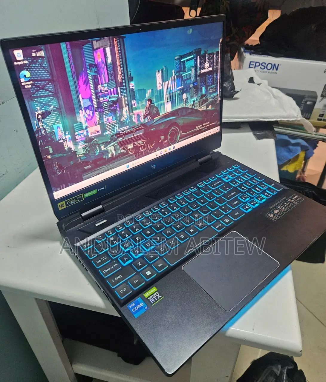 New Laptop Acer Predator Helios 300 16GB Intel Core I7 SSD 512GB