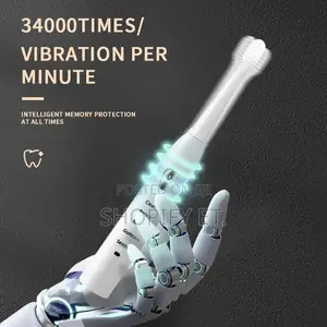 Electric Toothbrush(የኤሌክትሪክ የጥርስ ማፅጃ)Full Set