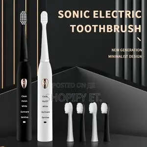 Electric Toothbrush(የኤሌክትሪክ የጥርስ ማፅጃ)Full Set
