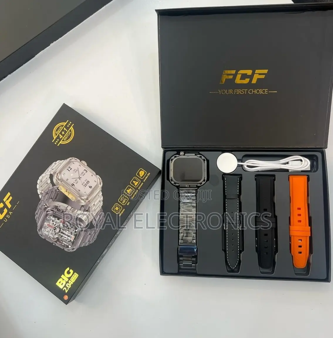 Fcf Usa4 In1 Smart Watch(2.4" HD TFT Ips Display)