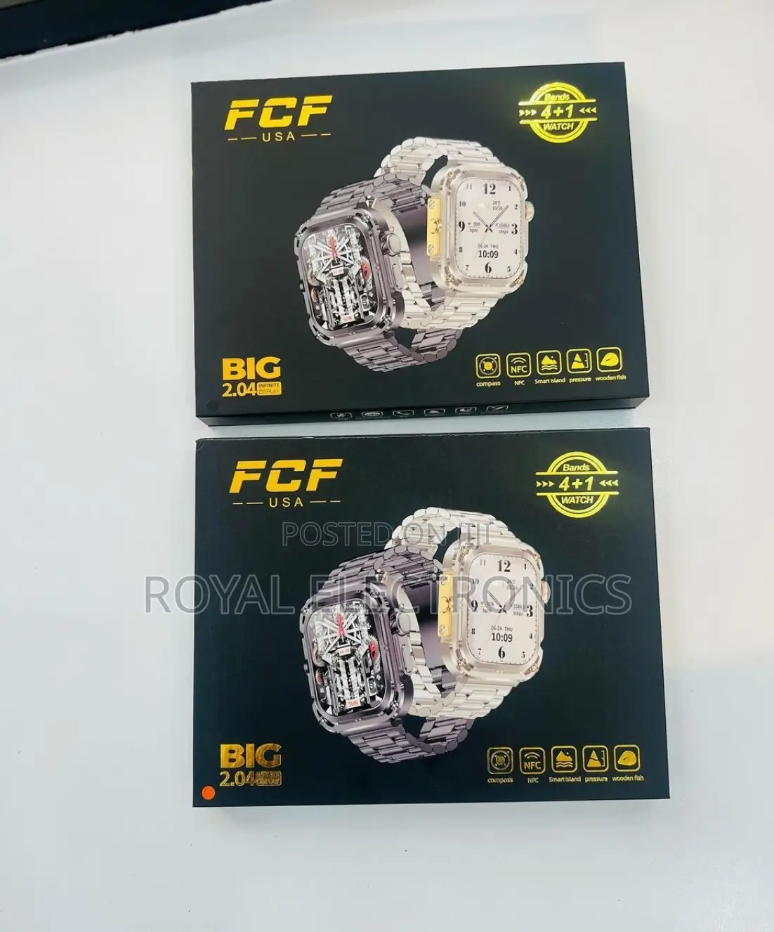 Fcf Usa4 In1 Smart Watch(2.4" HD TFT Ips Display)