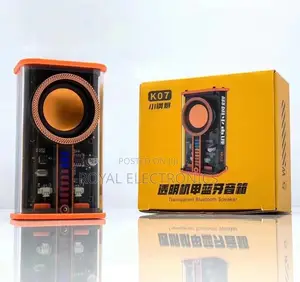 Transparent Mini Bluetooth Speaker Mecha