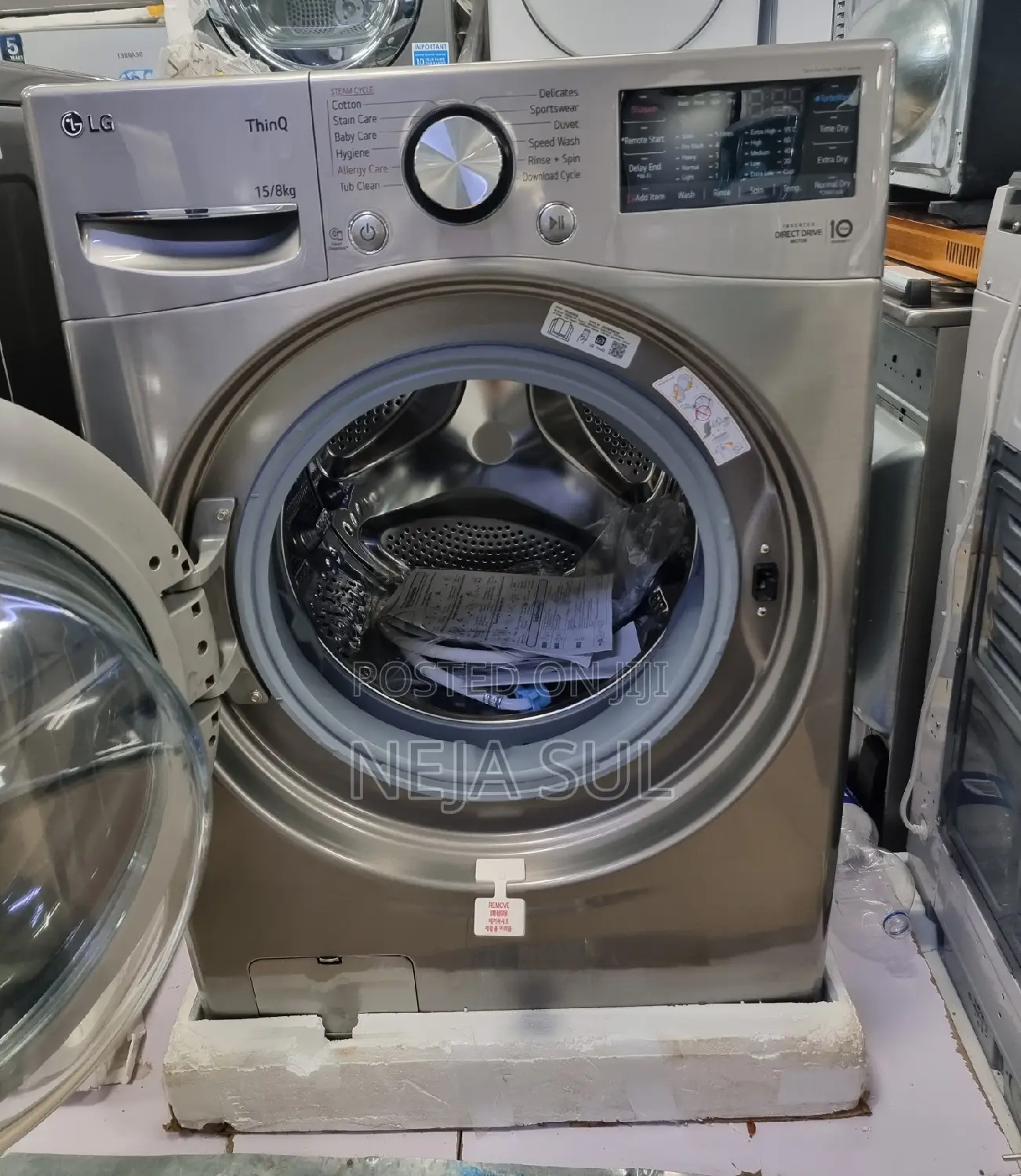 Lg Washer + Dryers 15/8kg Full Dryer Automatic for Free Del