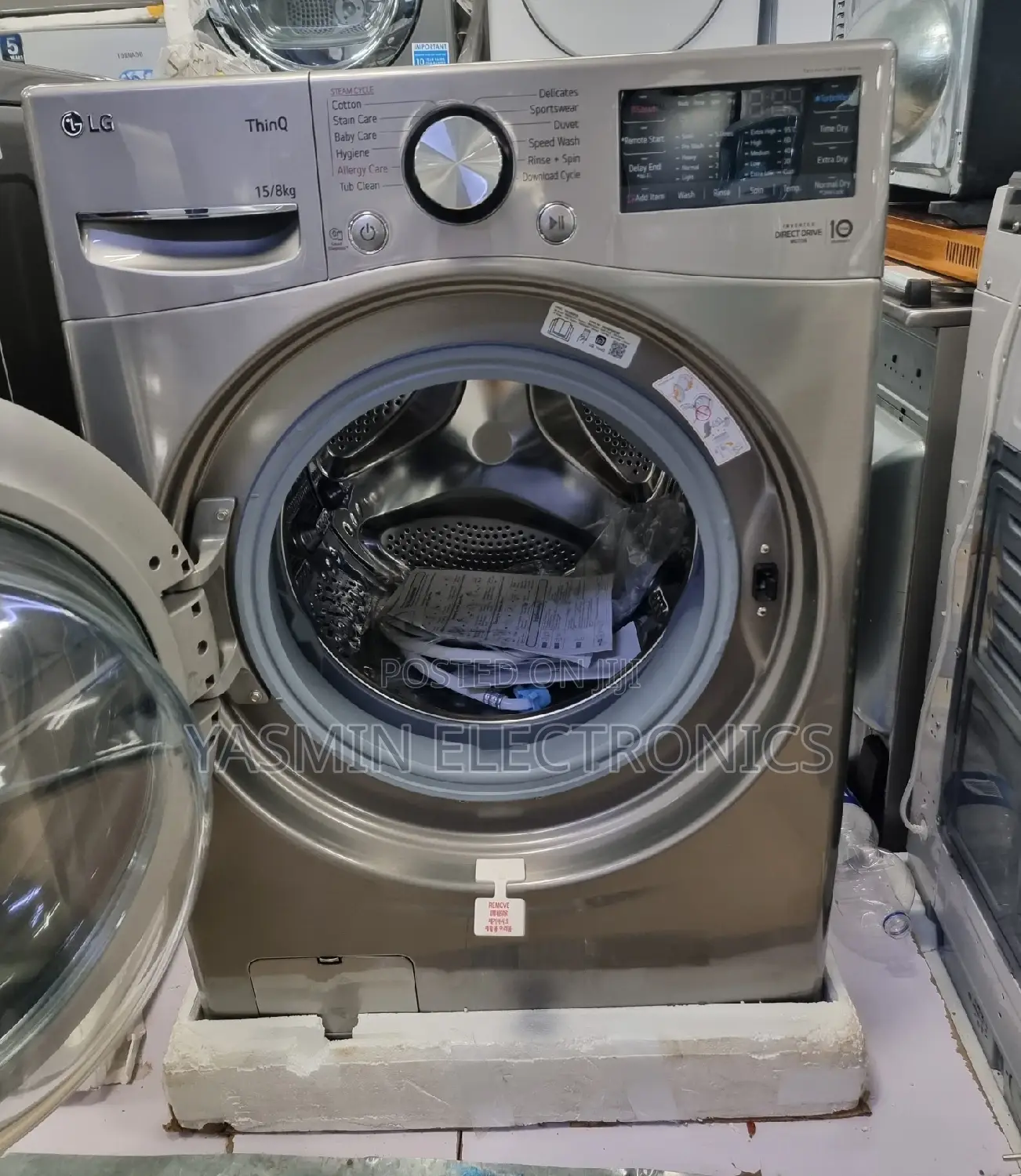 Lg Washer Dryers 15/8kg Full-Time Dryer Automatic Delivery