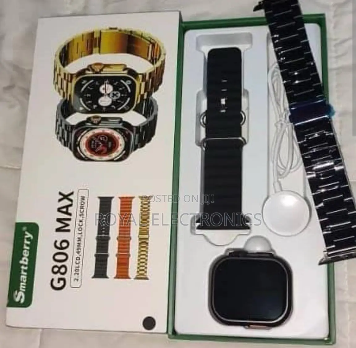 Black Smartberry 2.2inch Smart Watch