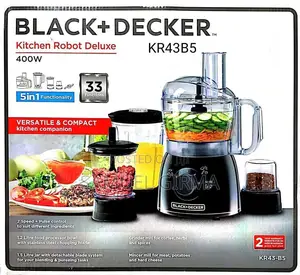 √Black and Deker Food Processor//Usa Product 