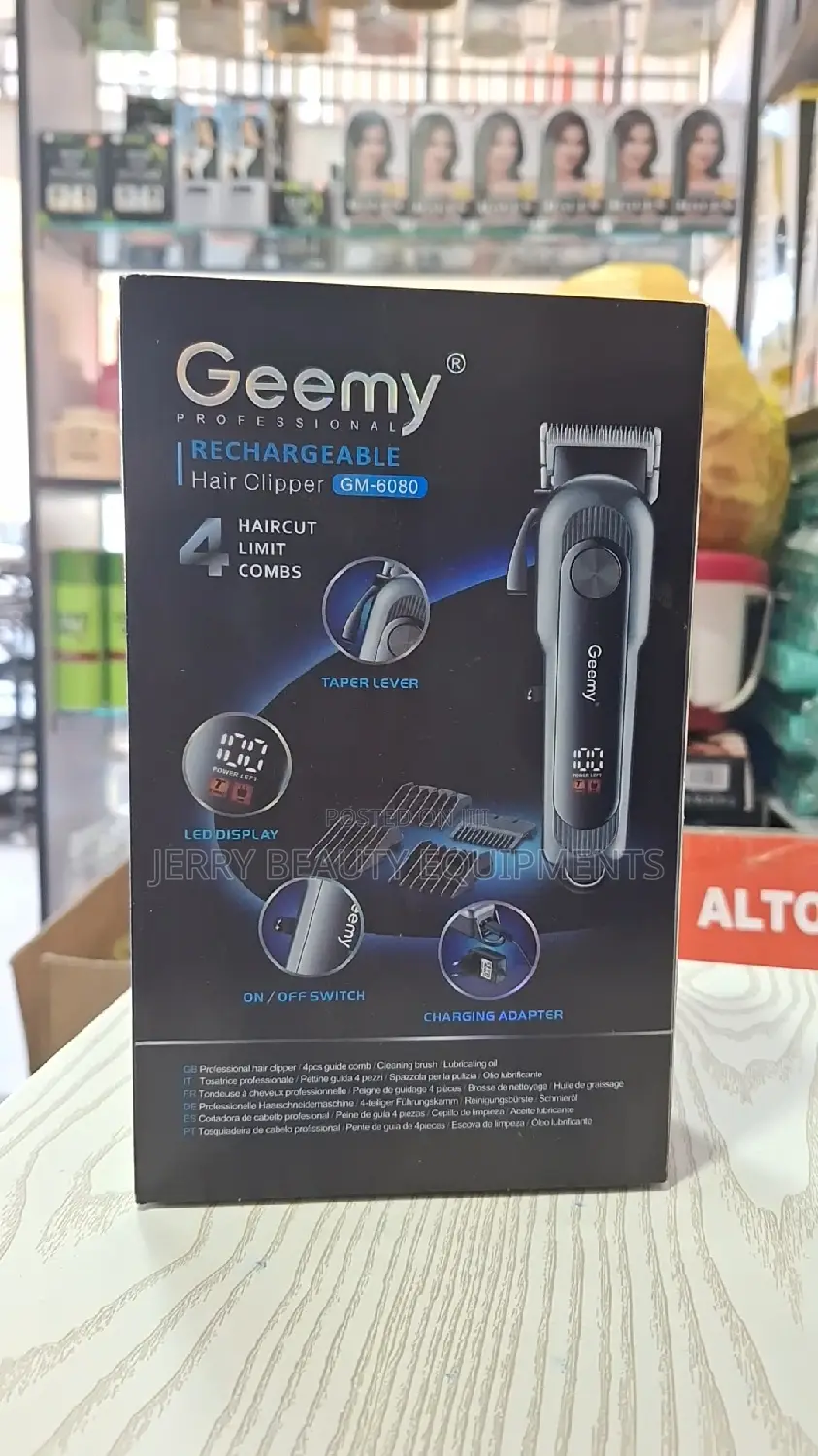 Geemy Professional Hair Clipper Gm-6080
