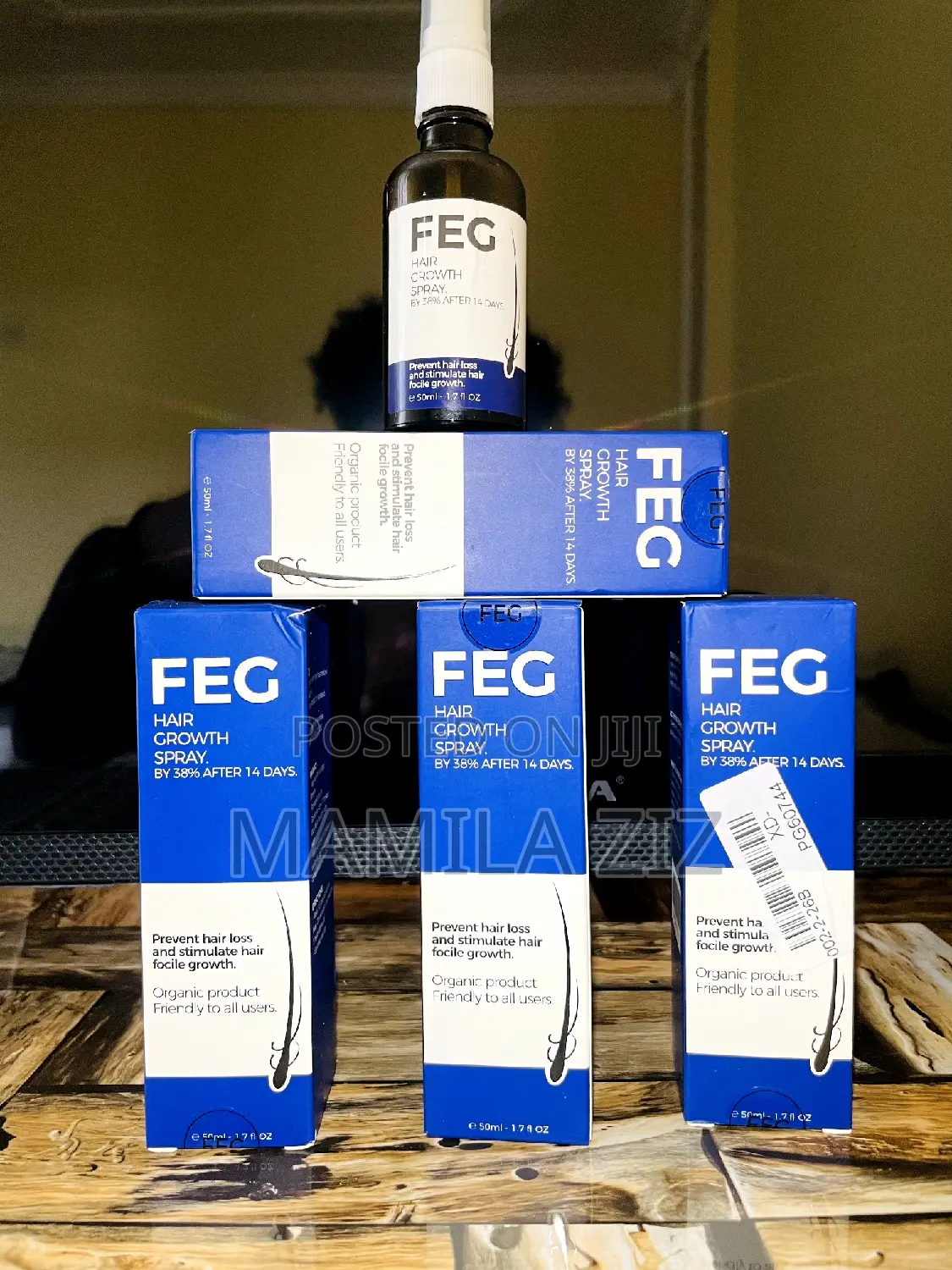 Feg Hair Growth የፀጉር ማብቀያ