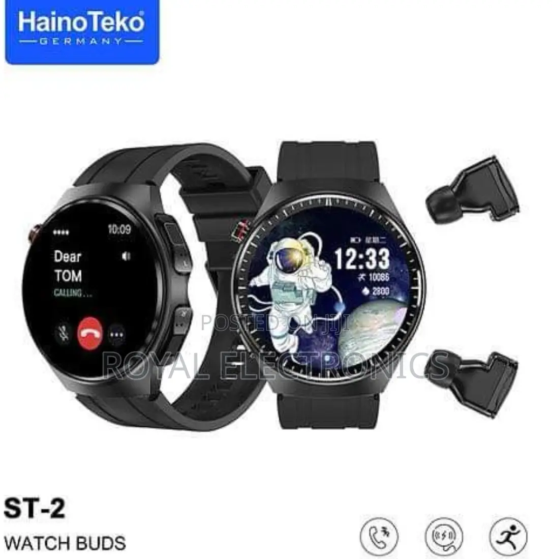 Original Hainoteko Germany ST-2 Smart Watch + Buds