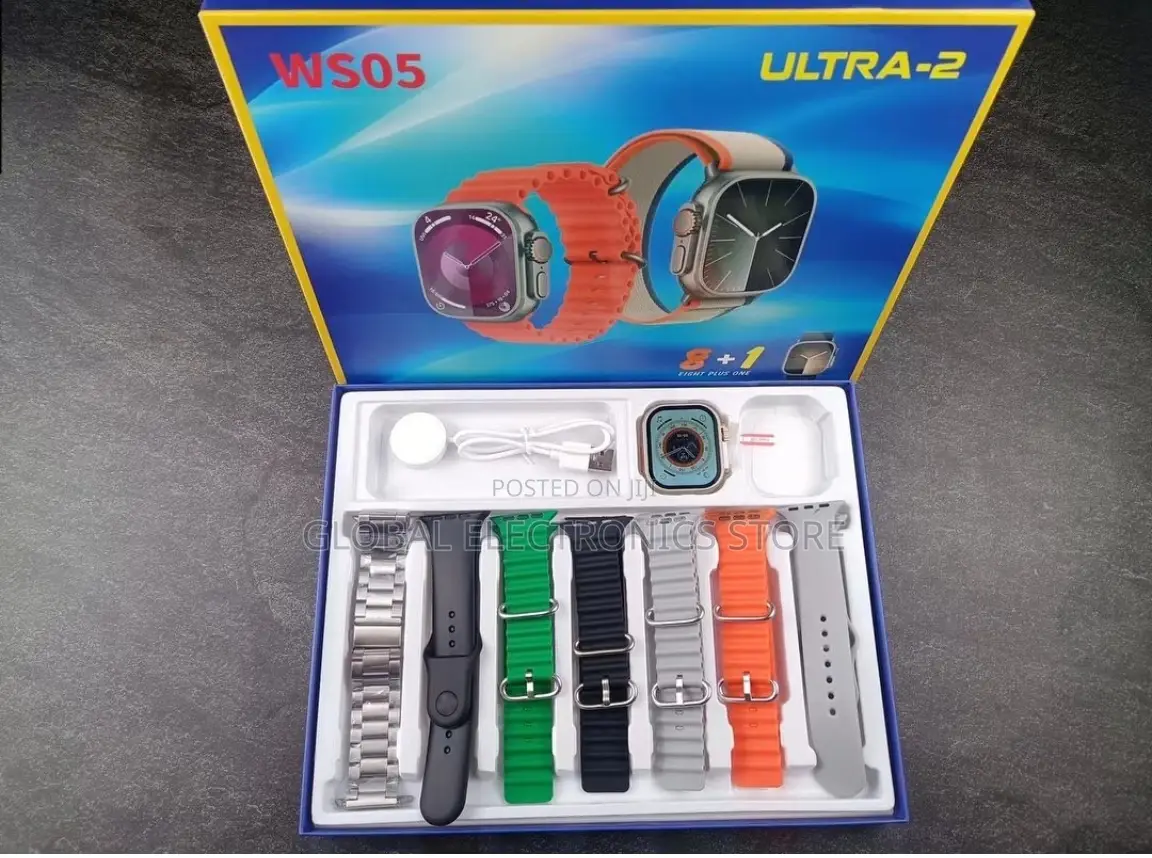 Original WS05 Ultra-2 Smart Watch With(8straps and Cover