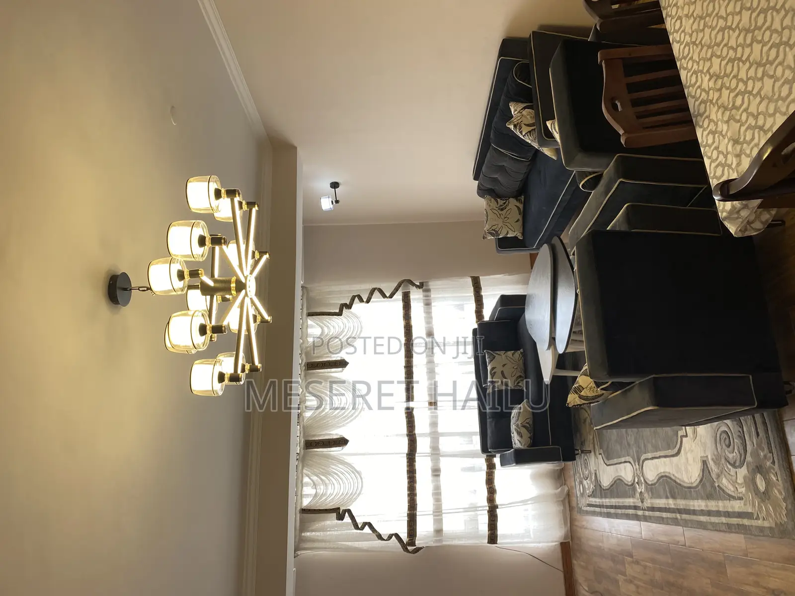 Furnished 3bdrm Apartment in Bole for rent