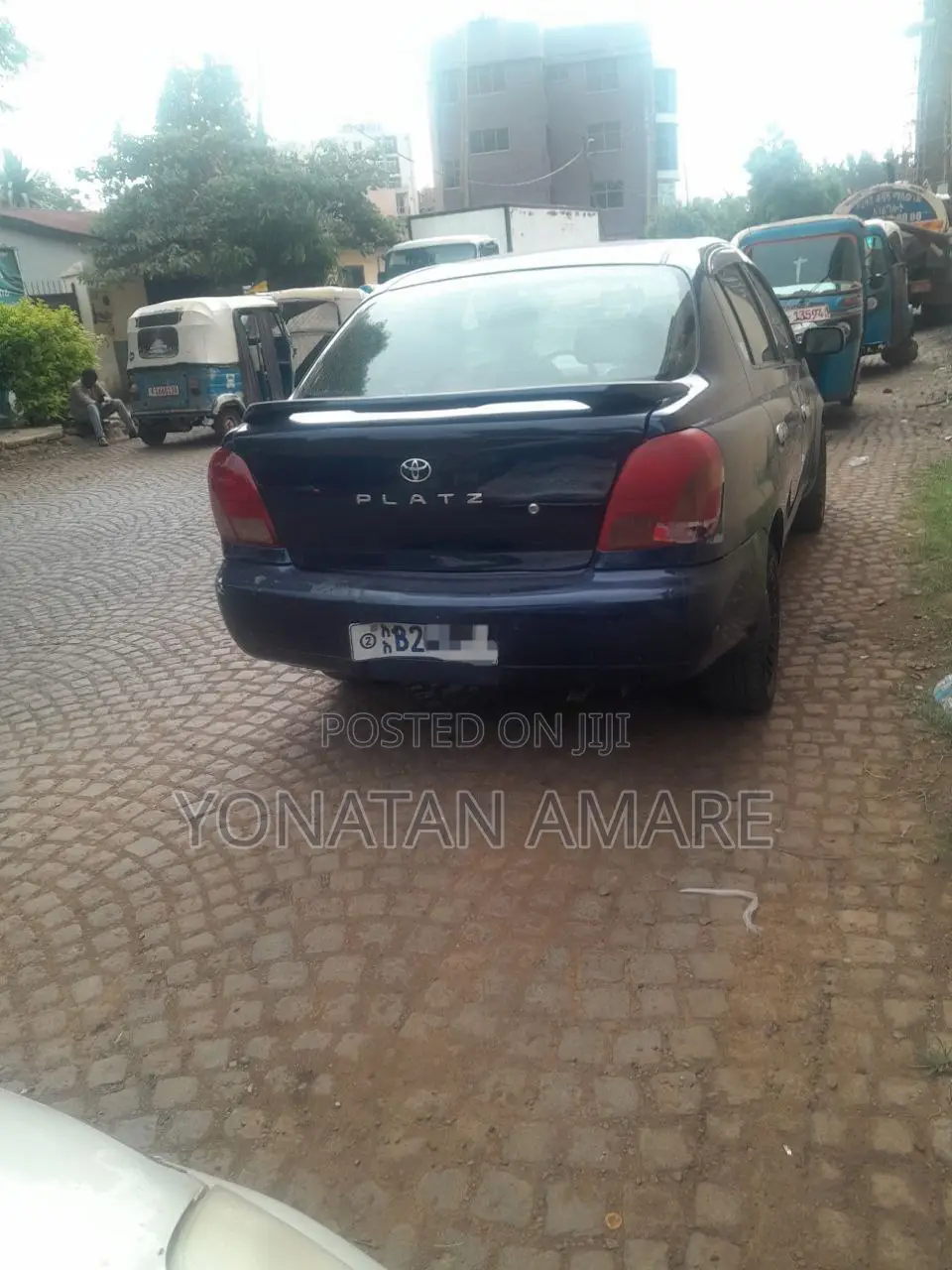 Toyota Platz 2001 Blue