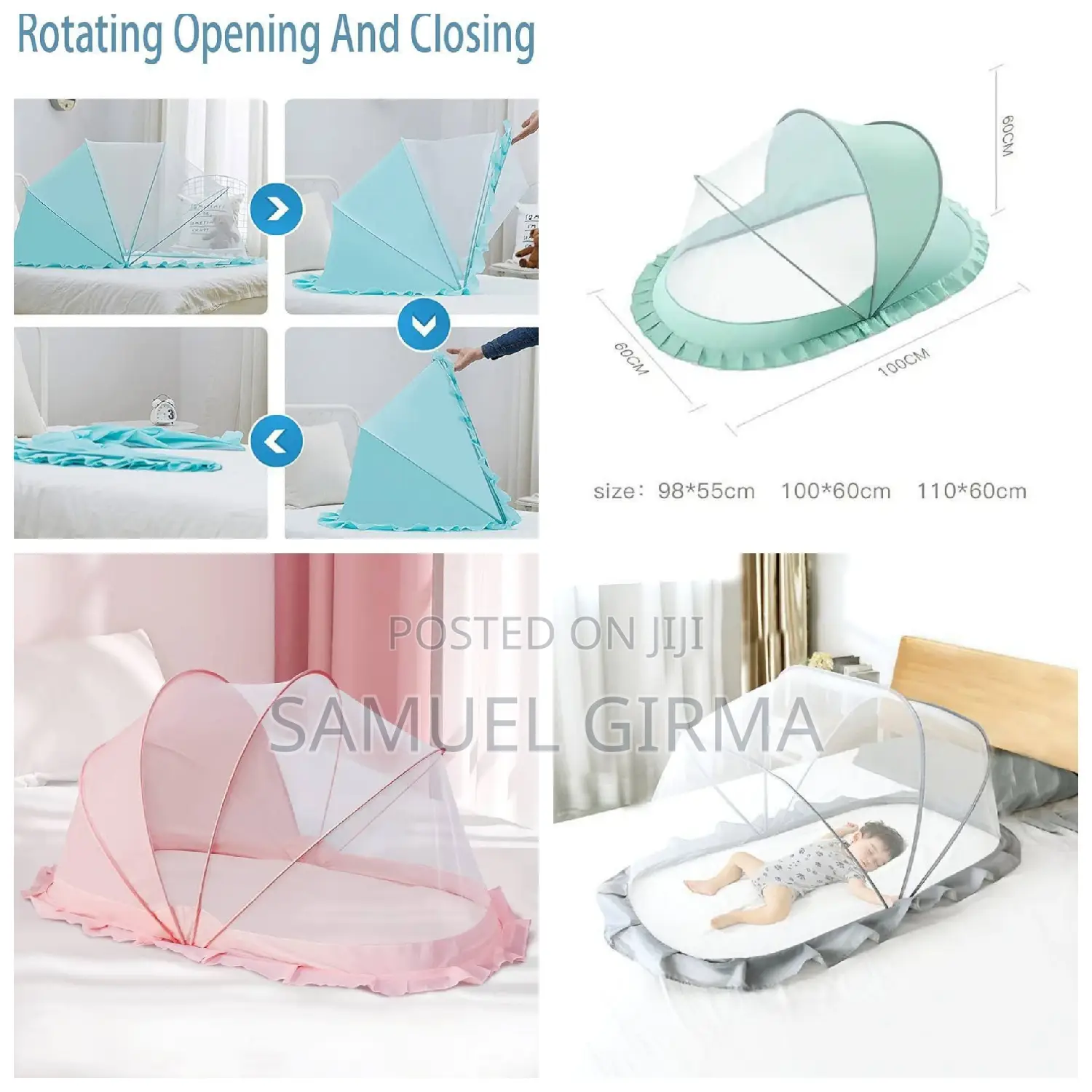 √Portable Foldable Mosquito Net for Kids