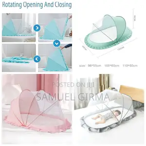 Photo - √Portable Foldable Mosquito Net for Kids