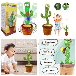 √ Dancing Cactus Toy ልጆቼ በምን ይዝናኑ ብሎ መጨነቅ ቀረ