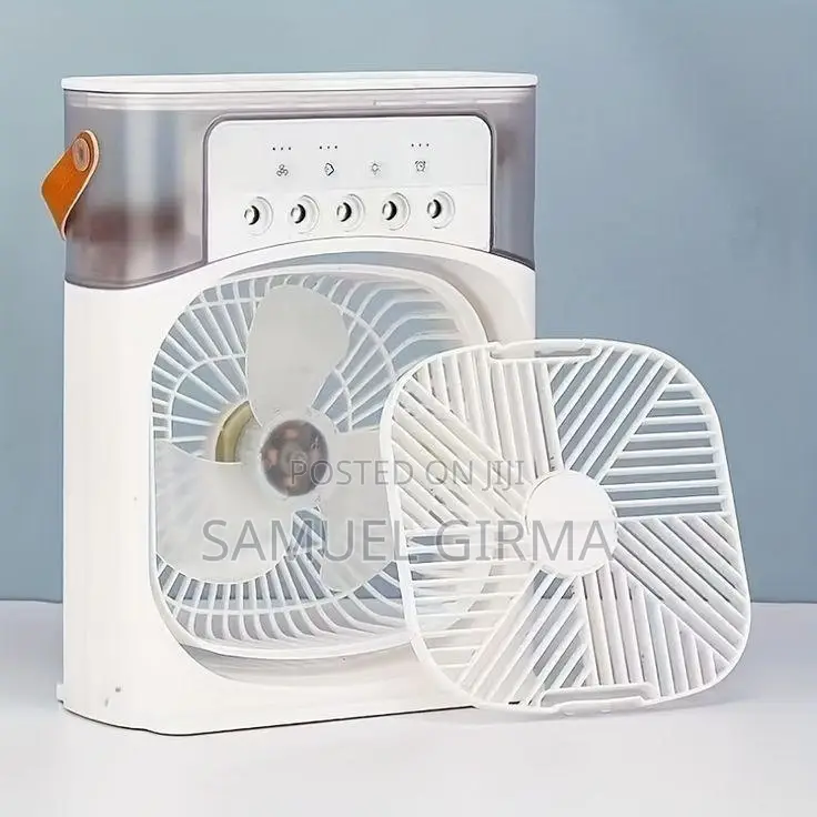 √ 3in1 Air Cooler Fan With Led Night Light Humidifier
