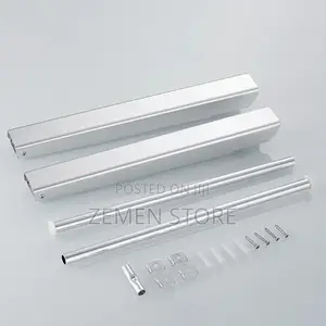 Large Aluminum Portable Wall Clothing Hanger High Quality