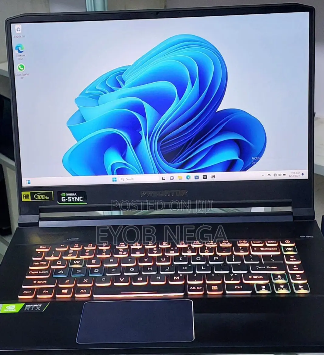 New Laptop Acer Predator 15 32GB Intel Core I7 SSD 1T