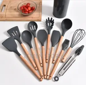 Photo - Silicone Cooking Utensils Set