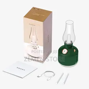 2 in 1 Desktop Retro Lamp Air Humidifier