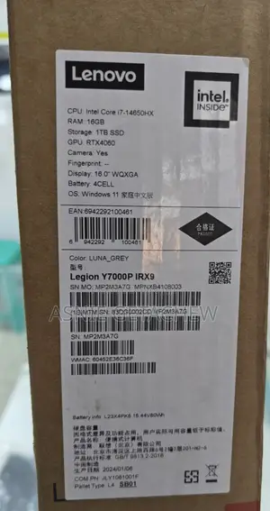 New Laptop Lenovo Legion 5 16GB Intel Core I9 SSD 1T