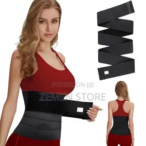 Photo - Burst Sweat Belt Elastic Wrap Body Shaper