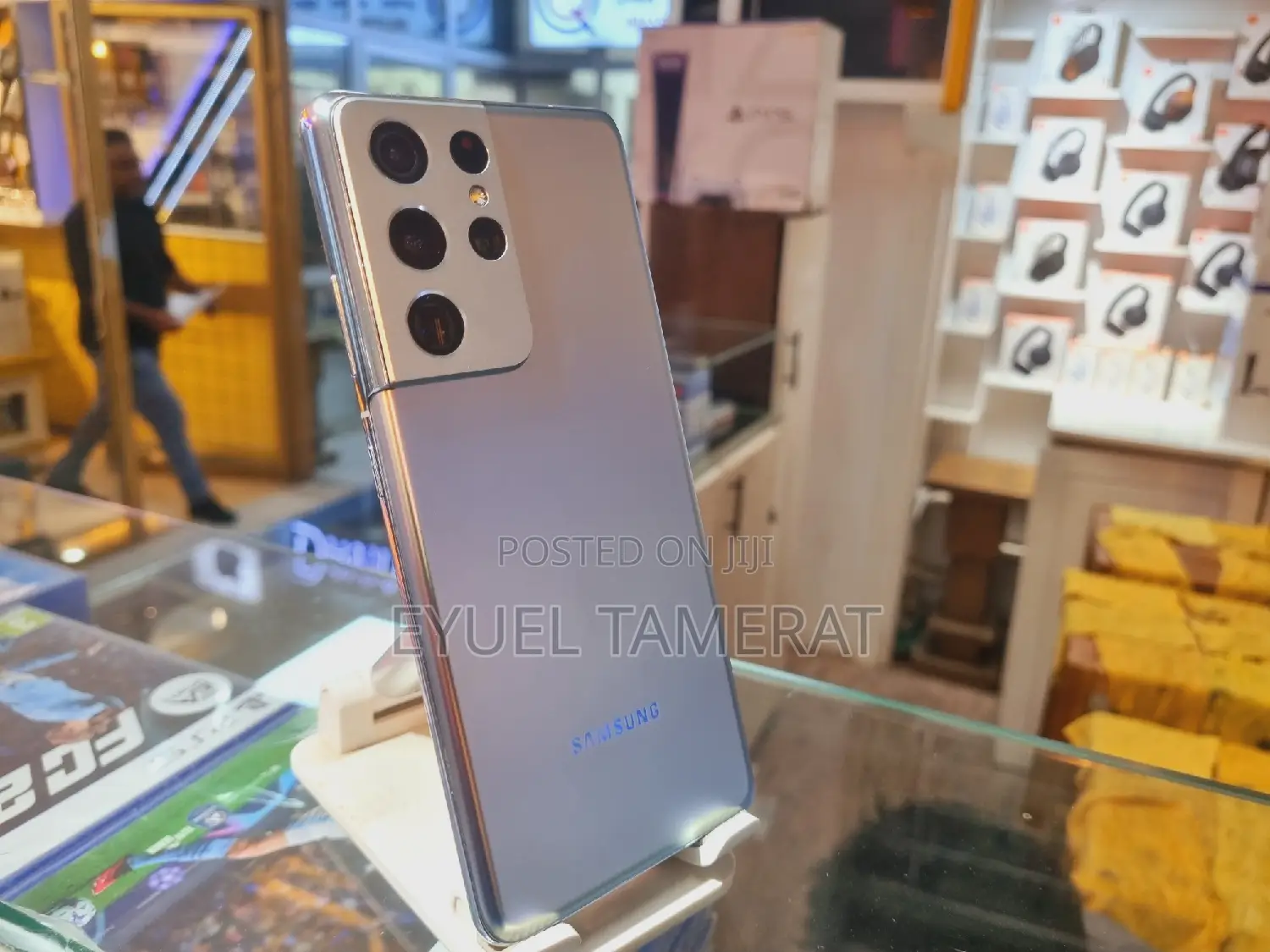 New Samsung Galaxy S21 Ultra 5G 256 GB Silver