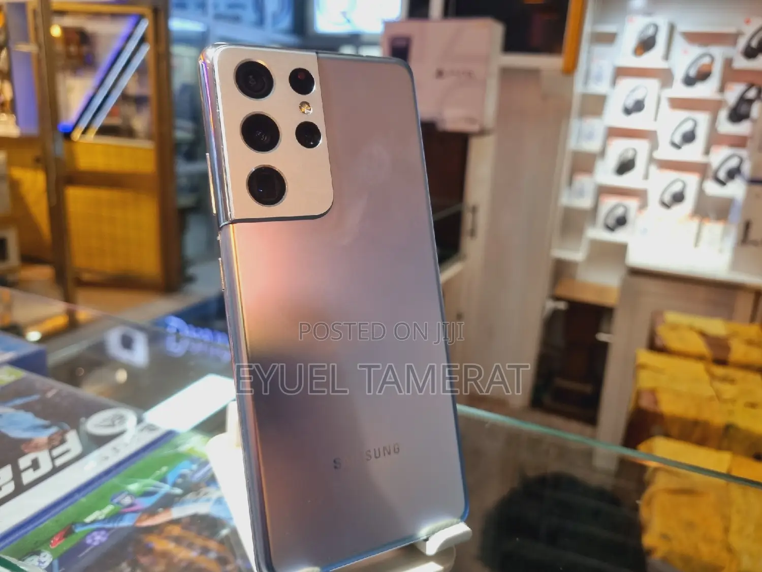 New Samsung Galaxy S21 Ultra 5G 256 GB Silver