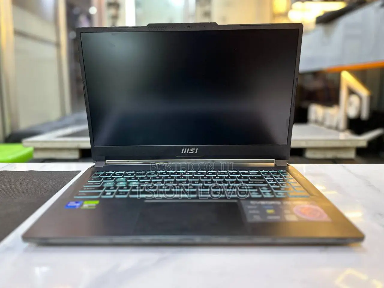 New Laptop MSI Crosshair 15 B12U 16GB Intel Core I7 SSD 512GB