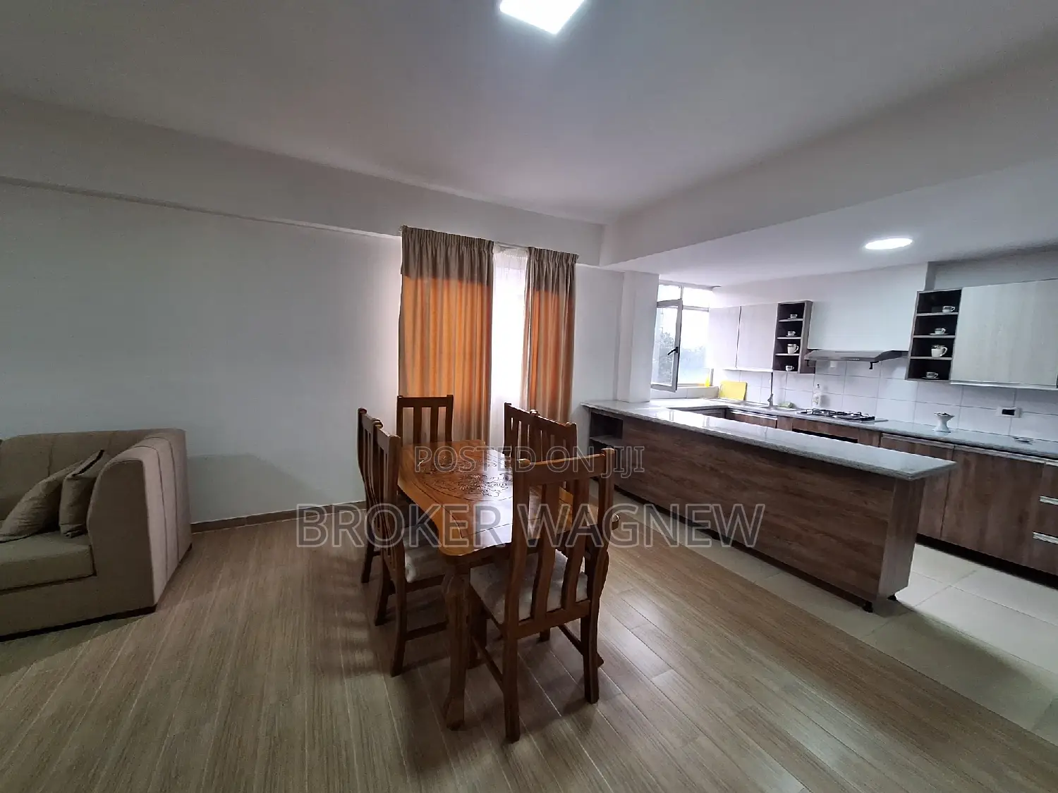 Furnished 3bdrm Apartment in Bole for rent
