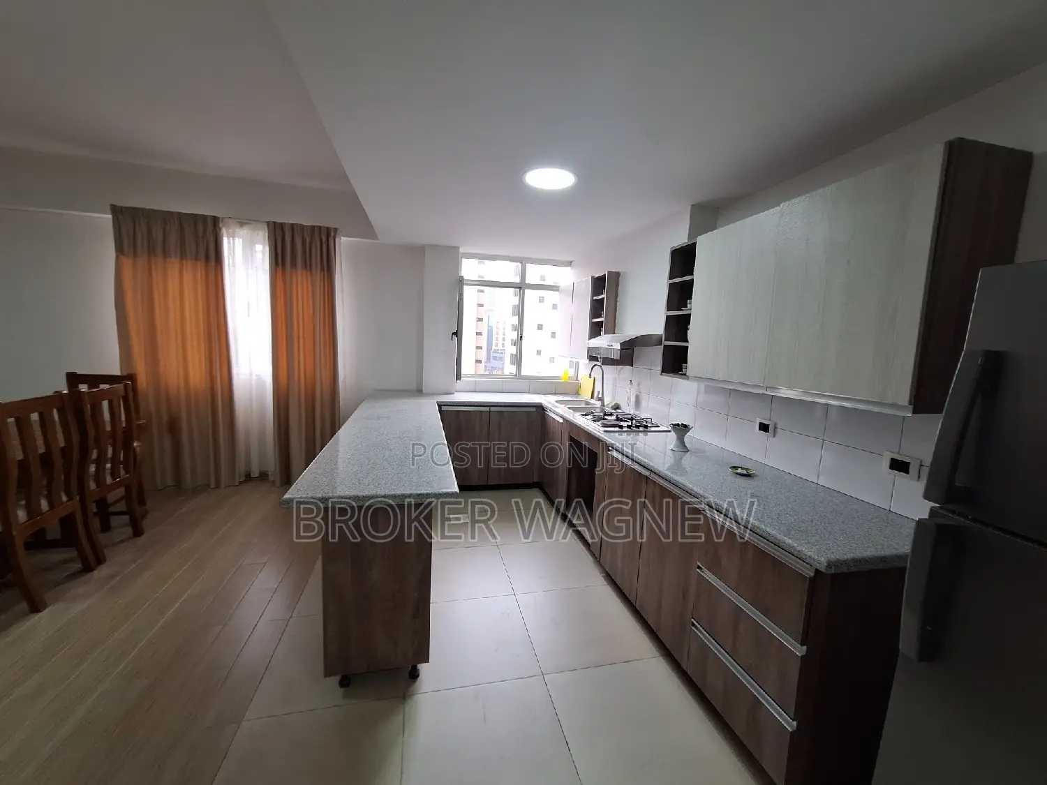 Furnished 3bdrm Apartment in Bole for rent