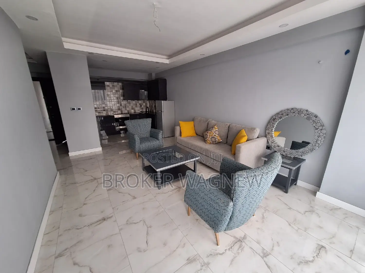Furnished 2bdrm Apartment in Kirkos for rent