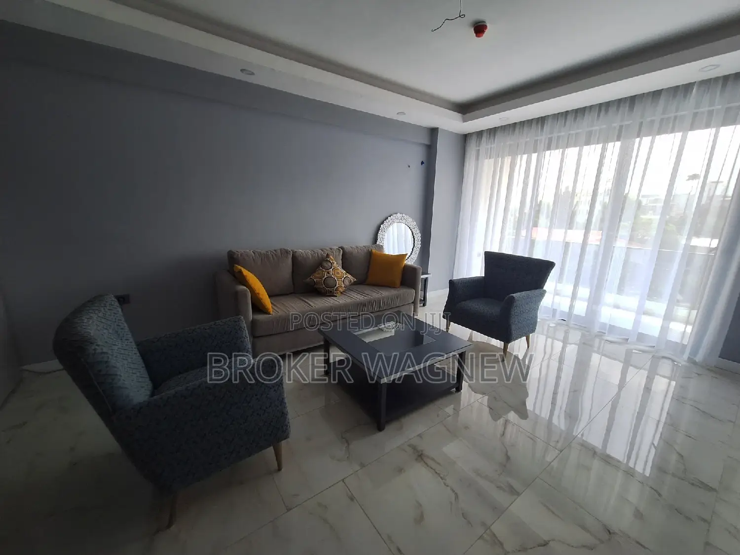 Furnished 2bdrm Apartment in Kirkos for rent