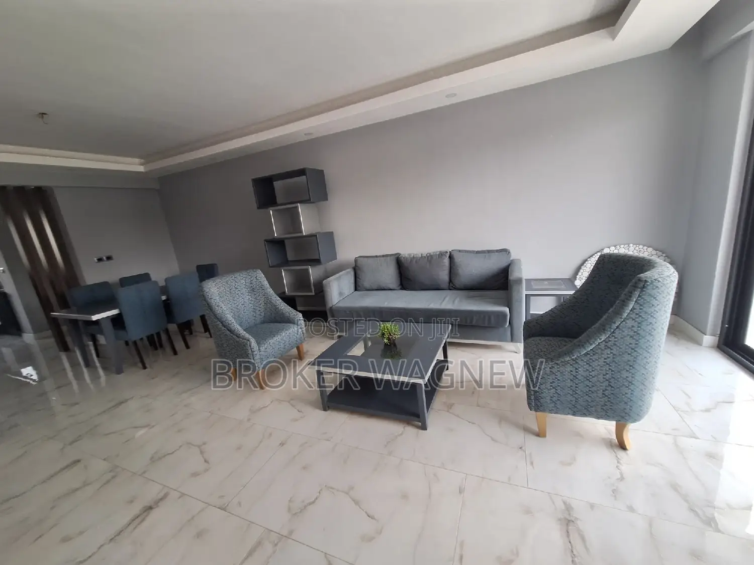 Furnished 3bdrm Apartment in Kirkos for rent