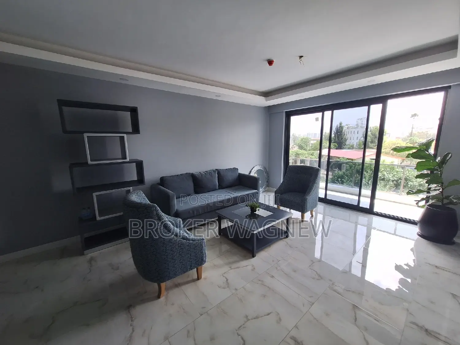 Furnished 3bdrm Apartment in Kirkos for rent