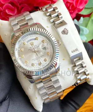 Photo - Rolex Watch With Bracelet + Luxury Watch Box