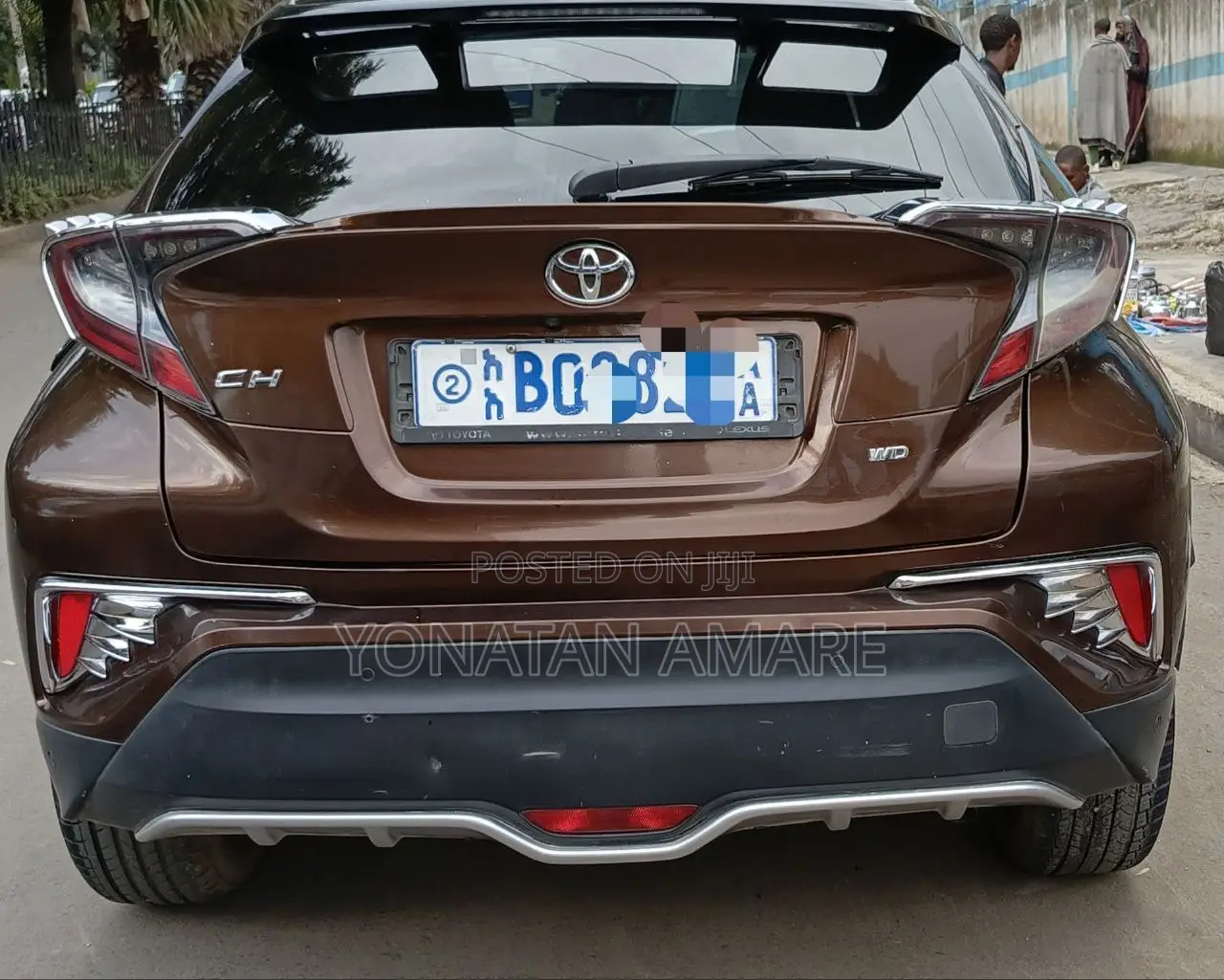 Toyota C-HR 2017 Brown
