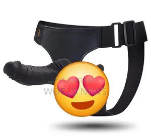 Photo - Black Dildo With Strapon