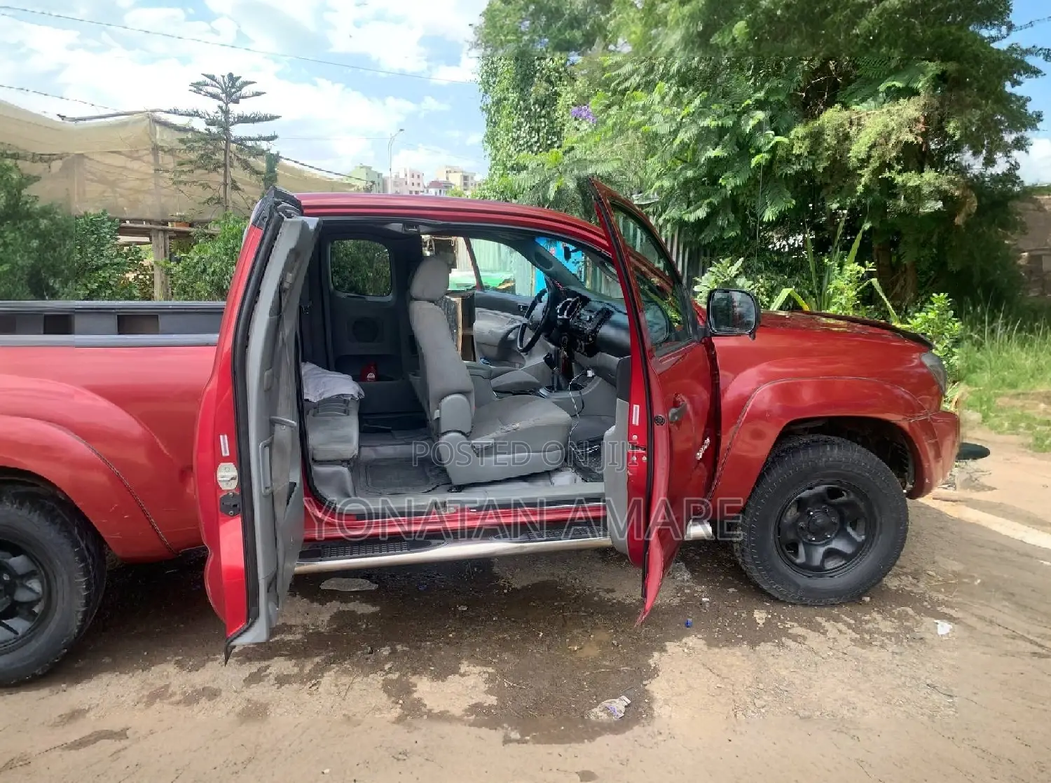 Toyota Tacoma 4x4 Access Cab 2008 Burgundy