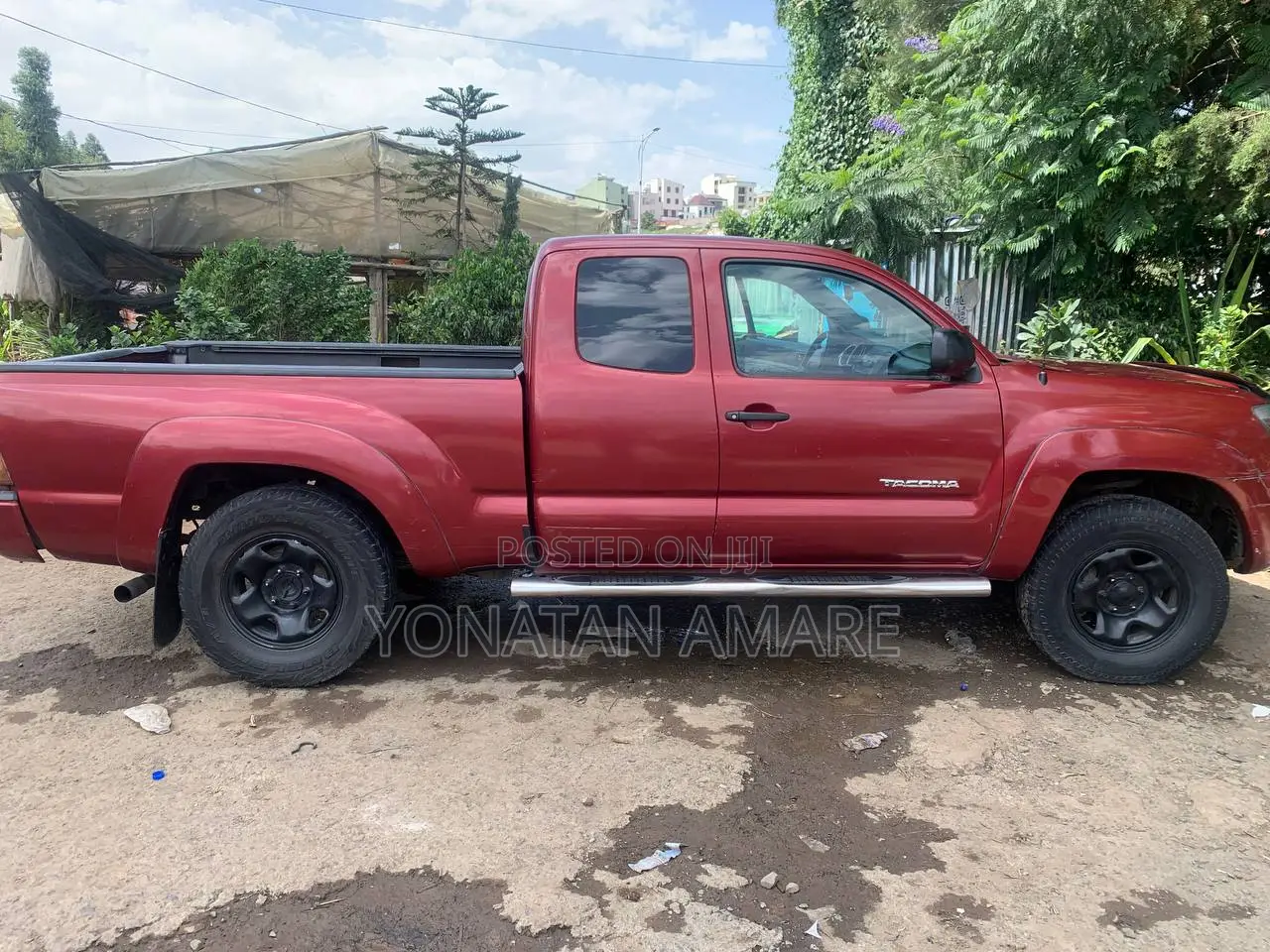 Toyota Tacoma 4x4 Access Cab 2008 Burgundy