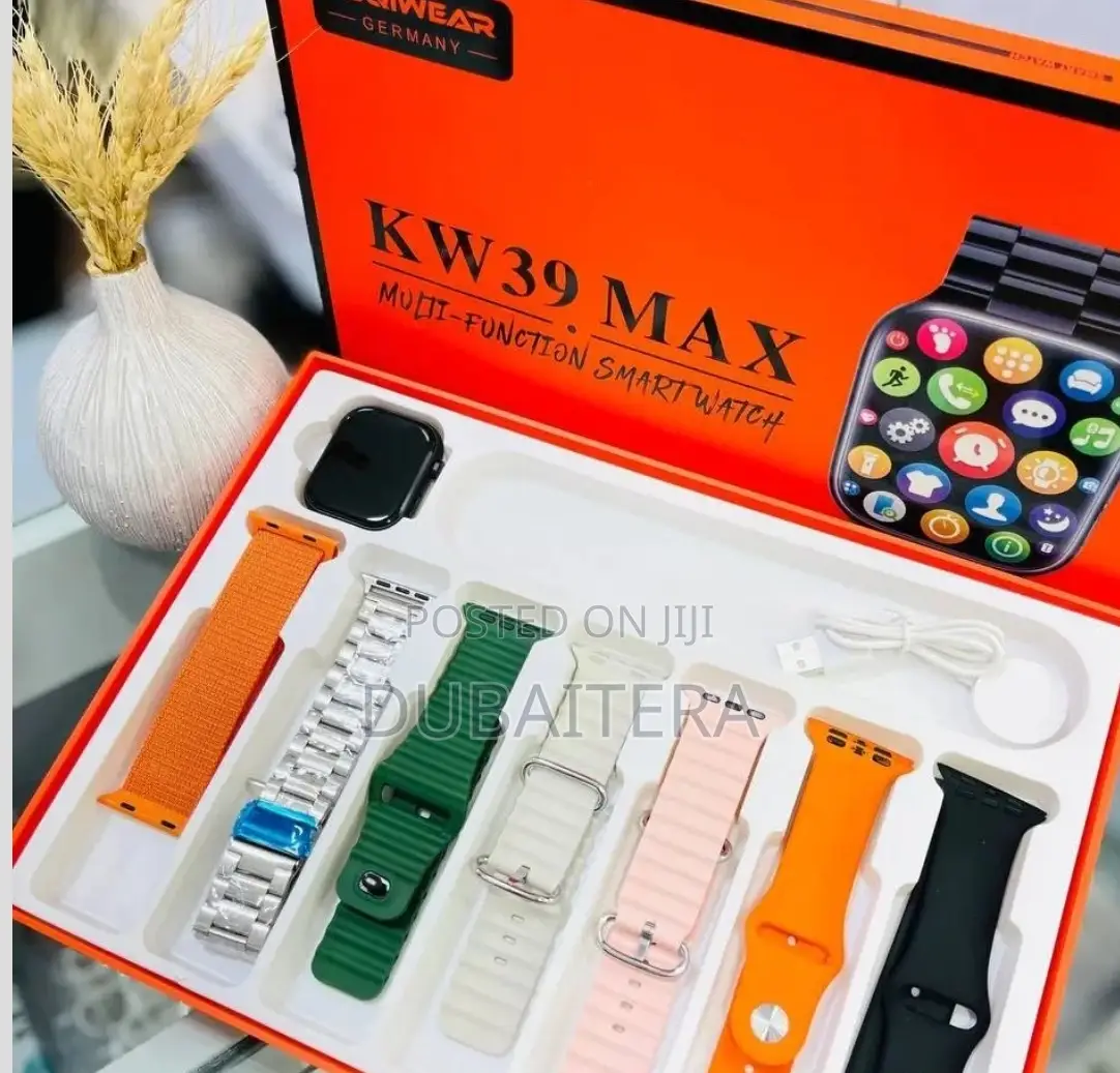 KEQIWEAR Germany Series 9 With 7 Straps KW39 Max Smart Watch