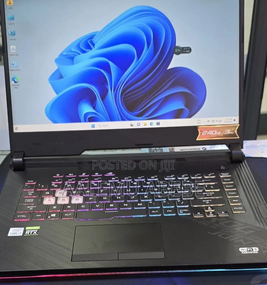 New Laptop Asus ROG Strix G15 16GB Intel Core I7 SSD 1T