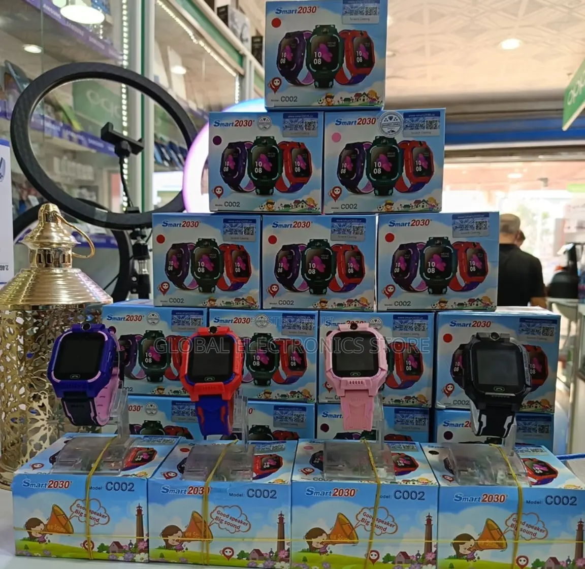 ሲም ካርድ የሚቀበል የልጆች Smart Watch