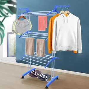 Three Layers Of Clothes Hanger