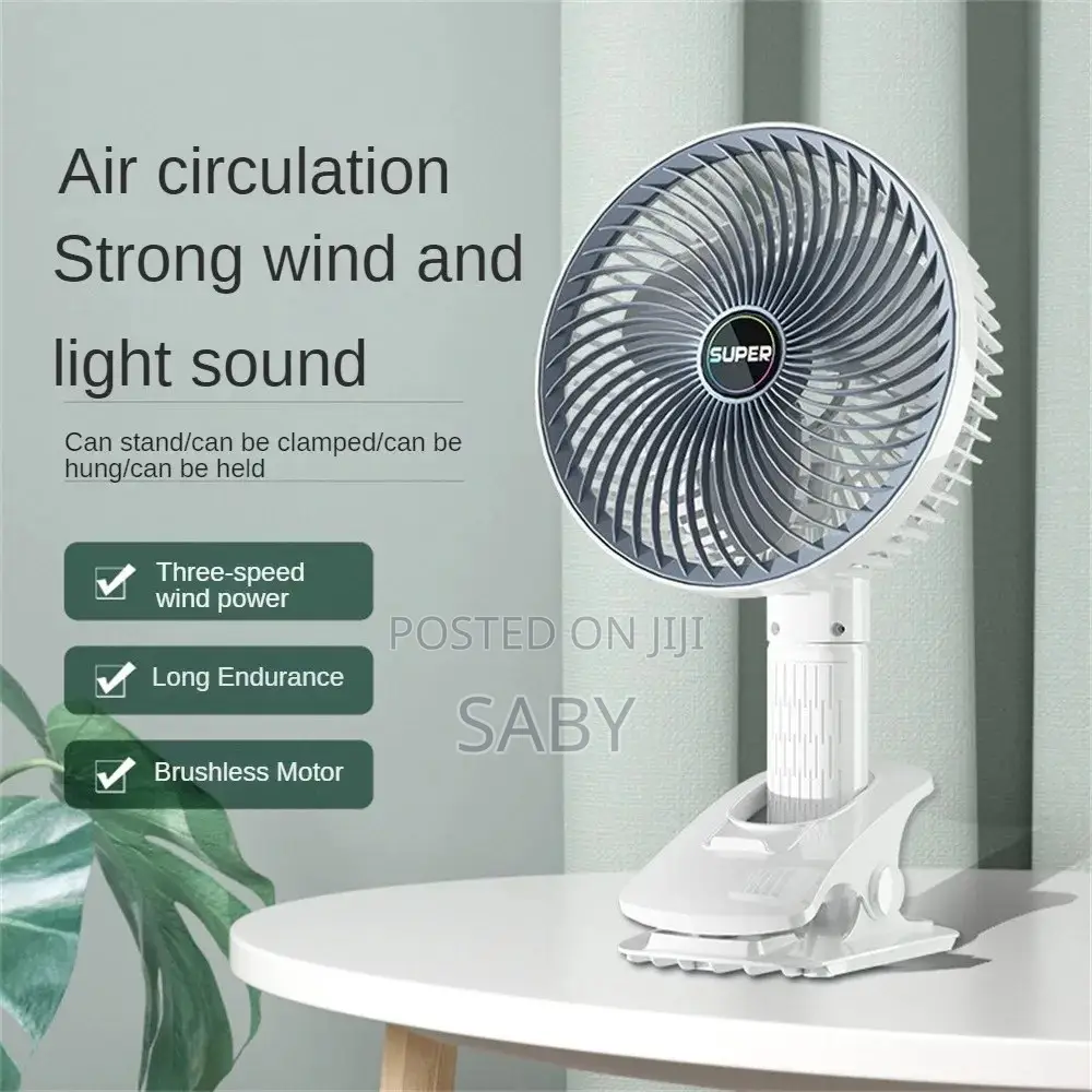 Portable Circulation Clamp Fan