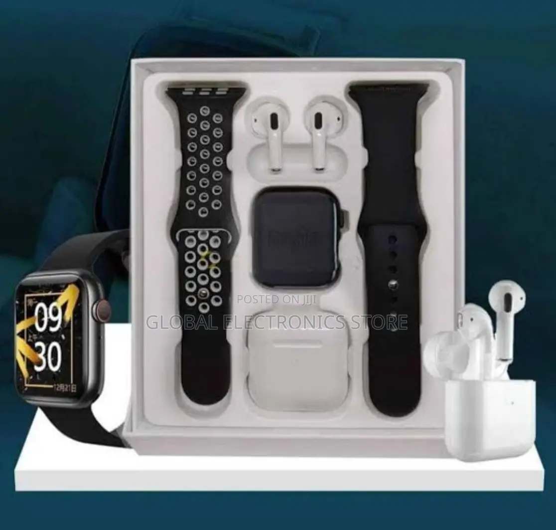 Smart Watch With Airpods 2 Silicone Strap(ከልዩ ቅናሽ ጋር እነሆ)