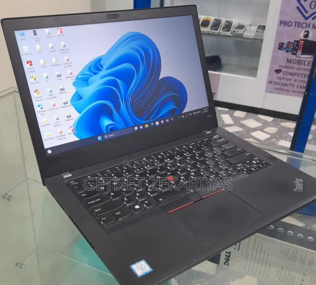 New Laptop Lenovo ThinkPad T480 8GB Intel Core I5 SSD 512GB