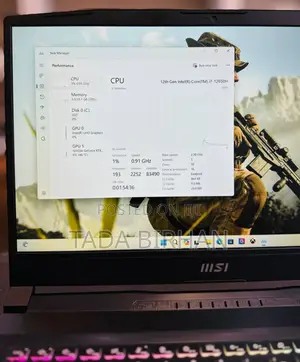 New Laptop MSI GF63 16GB Intel Core I7 SSHD (Hybrid) 1T