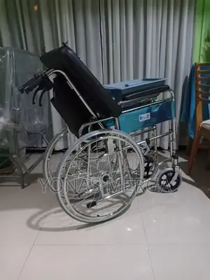 Reclining Wheelchair W/ Toilet圯bedside Wheelchair咒ዊልቼር+ዊልቼር