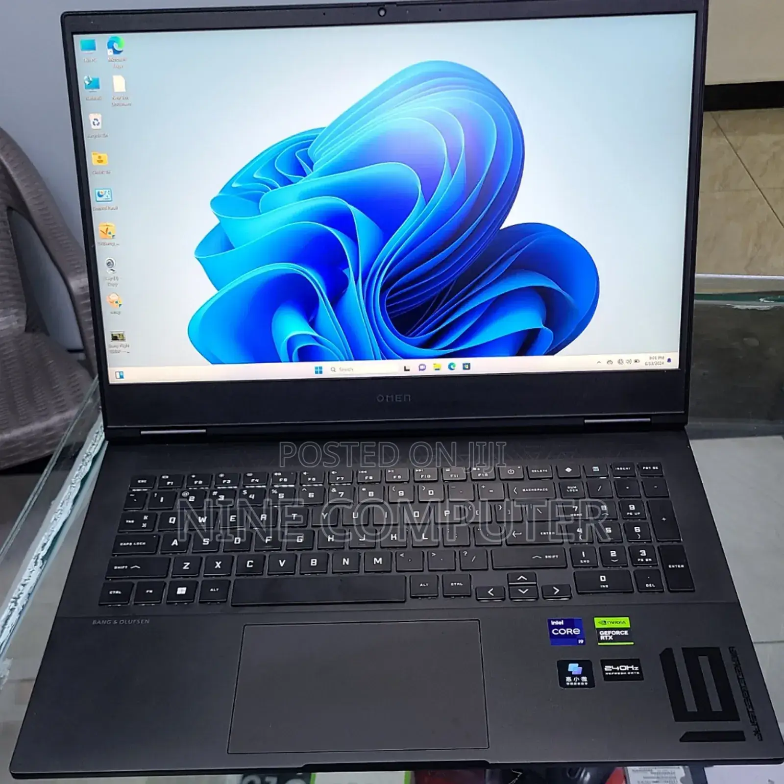 New Laptop HP Omen 16 16GB Intel Core i9 SSD 1T
